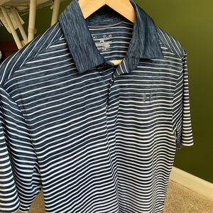 Under Armour Striped Polo